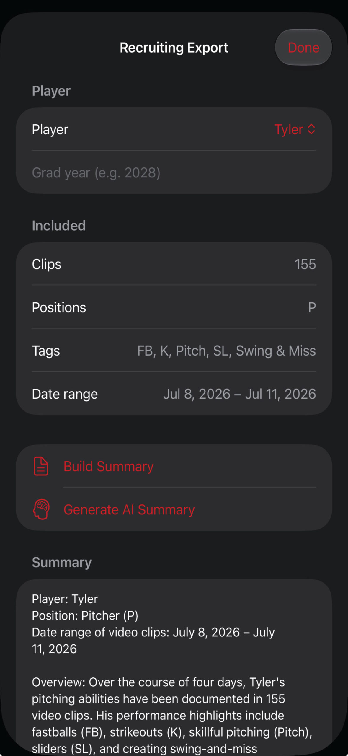GameClip AI settings and AI analysis integration