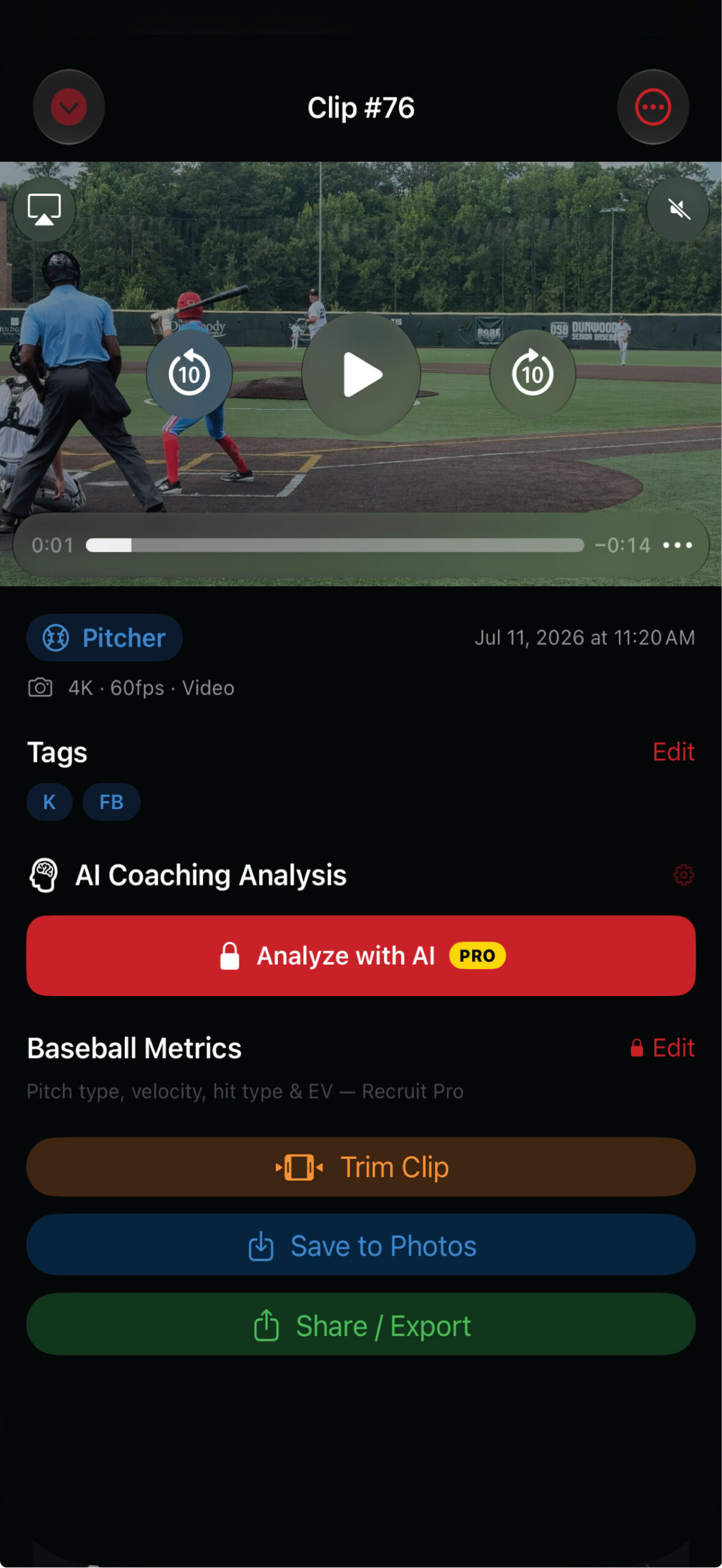 GameClip AI capture screen