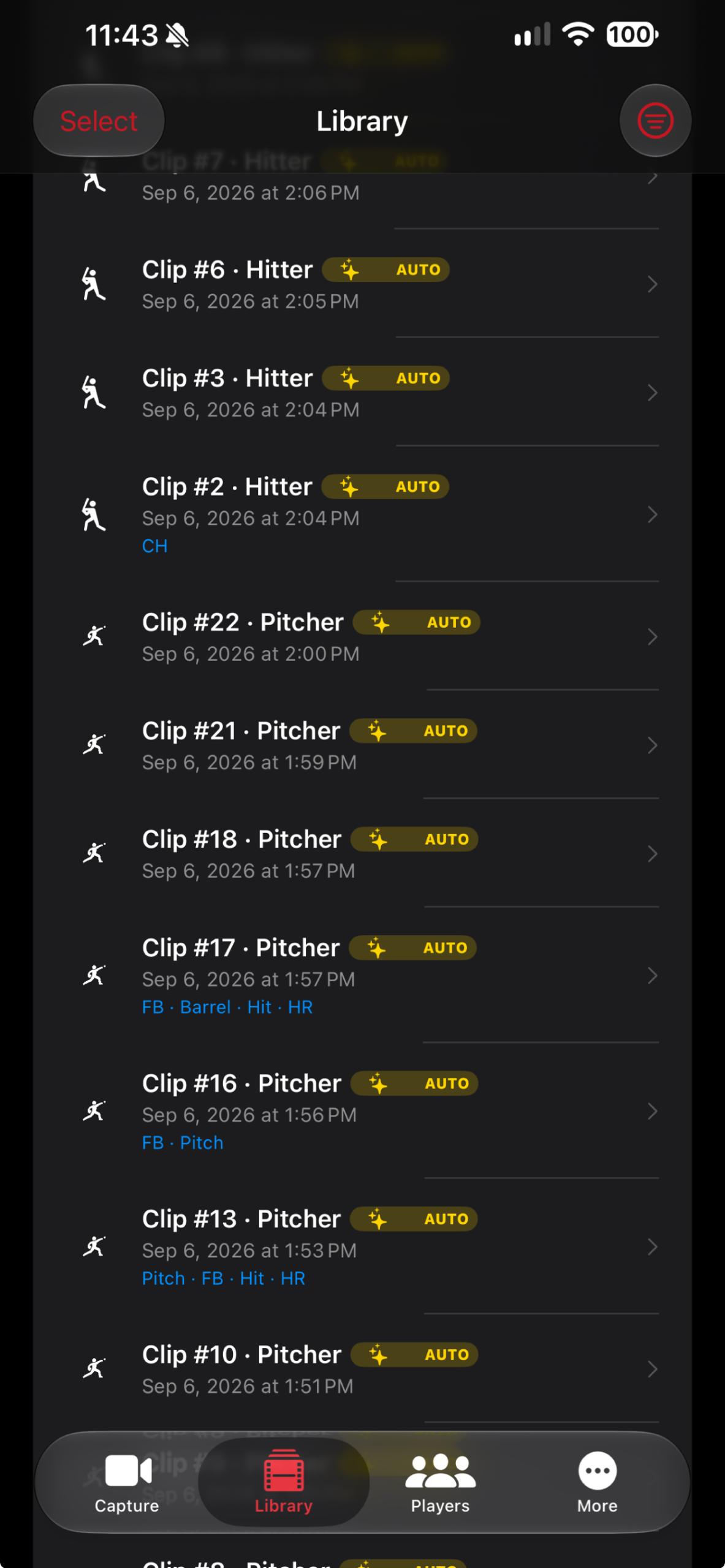 GameClip AI clip library